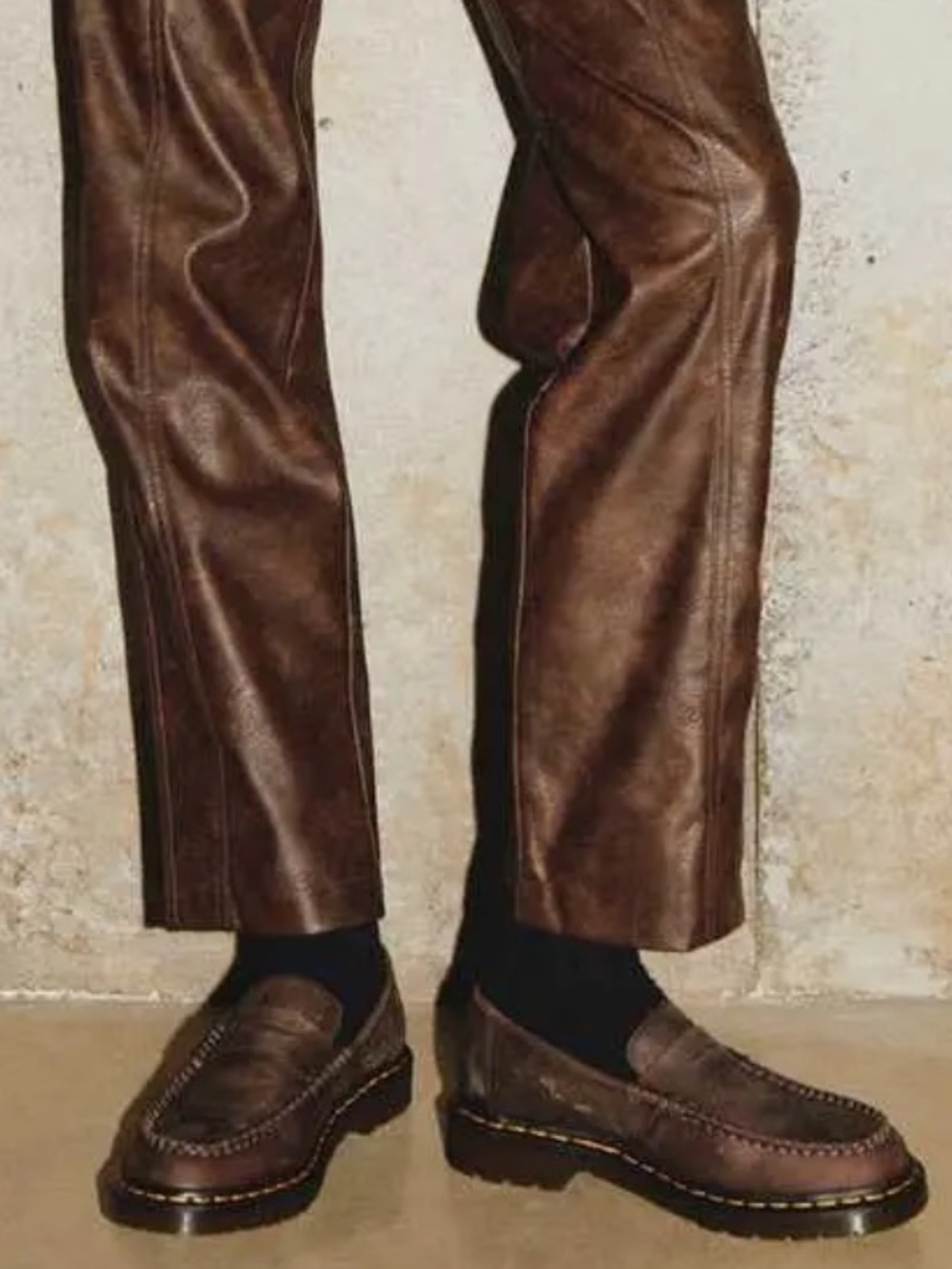 Dr. Martens Penton Loafers in Crazy Horse Leather | 7 Ladies US